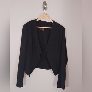 G by Guess Classic Black Women's Blazer‎ Size L